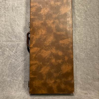 Hagstrom Guitar hard case 1970’s - Brown faux leather image 2