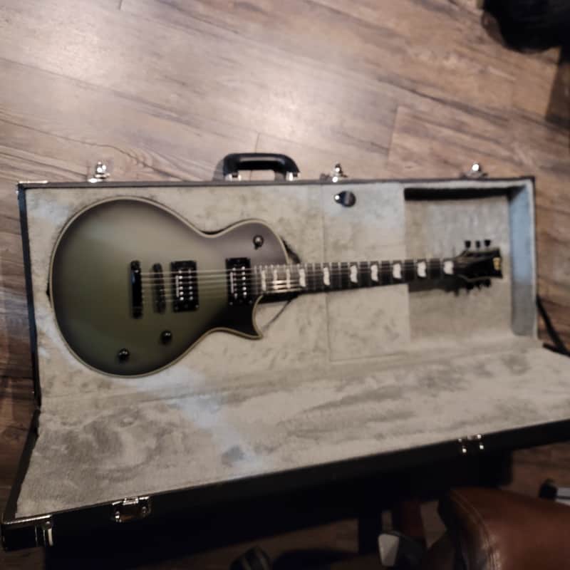 ESP LTD BK-600 Bill Kelliher Signature 2016 - Present - Military Green Sunburst Satin image 1