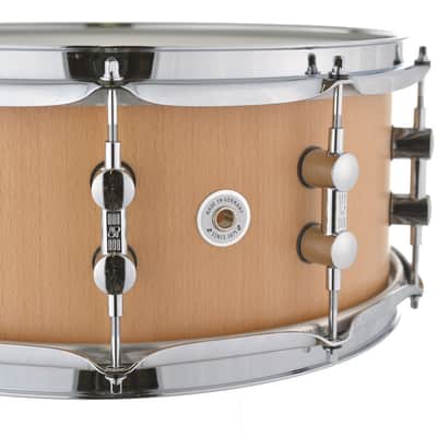 Sonor Kompressor 14 In. x 6 In. Beech Snare Drum (KS-1406-SDW-NAB) image 5