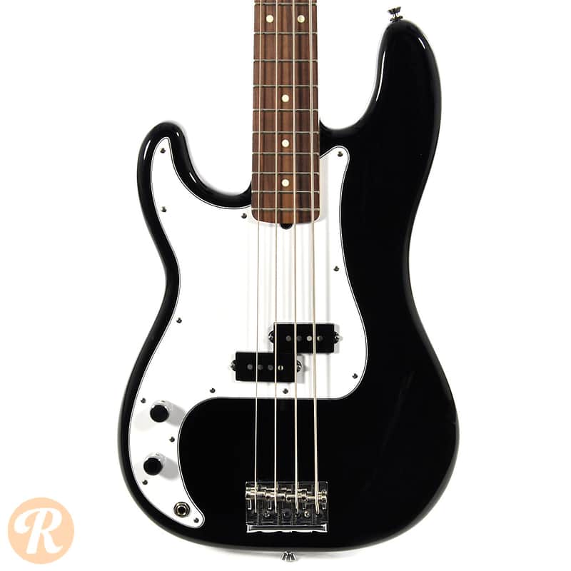 Fender American Standard Precision Bass Left-Handed Black 2011 image 1