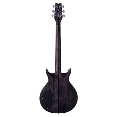 Washburn Hawk Electric Guitar-Trans Black *USA Small Business* image 2