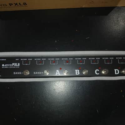 Joyo PXL-8 Programmable Pedalboard Controller Black image 1