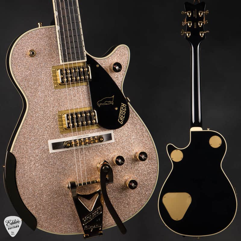 Gretsch G6134TG Limited Edition Penguin™ with String-Thru Bigsby - Champagne Sparkle image 1