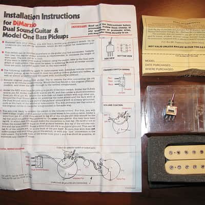 DiMarzio Vintage Super Distortion Dual Sound image 1
