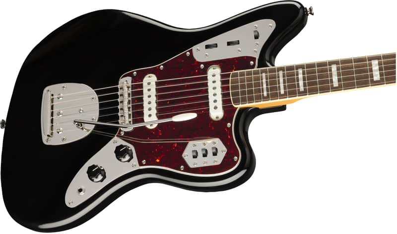 Fender Squier Classic Vibe '70s Jaguar - Black image 1