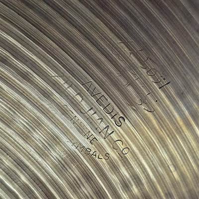 Used Vintage Zildjian A Crash Cymbal 18" 1448 grams - Very Good image 3