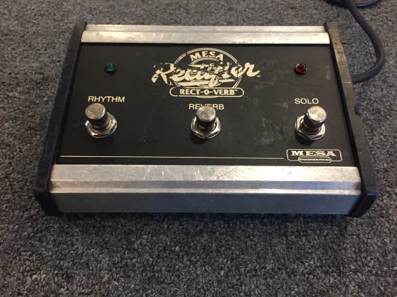 Mesa Boogie Rect-o-Verb 50 Series 1 Footswitch pedal image 1