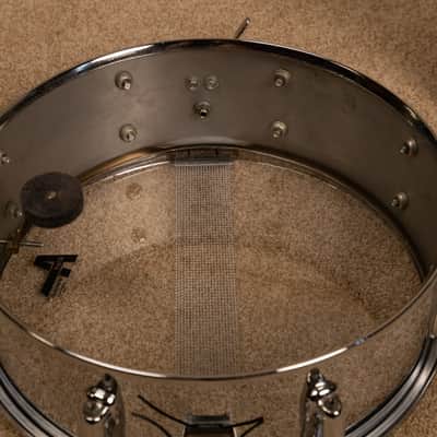 1970s Slingerland 5x14 Gene Krupa Sound King Snare Drum image 10