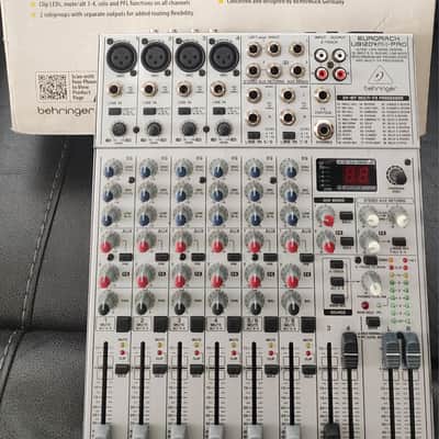 Behringer Eurorack UB1204FX-Pro 12-Input 2/2-Bus Mixer 2000s - Silver image 5