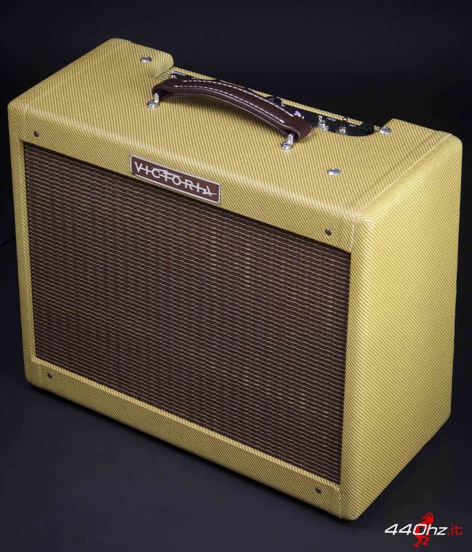 Victoria 20112 1x12 Combo Lacquered Tweed 230V - Fender Narrow Panel Deluxe Replica image 1