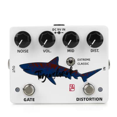 Caline DCP-09 Tigershark Distortion Gate Effect Pedal Free Shipment,price include the import duty for US buyer