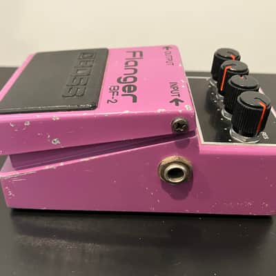 Boss BF-2 Flanger (Black Label) 1980 - 1984 - Purple image 4