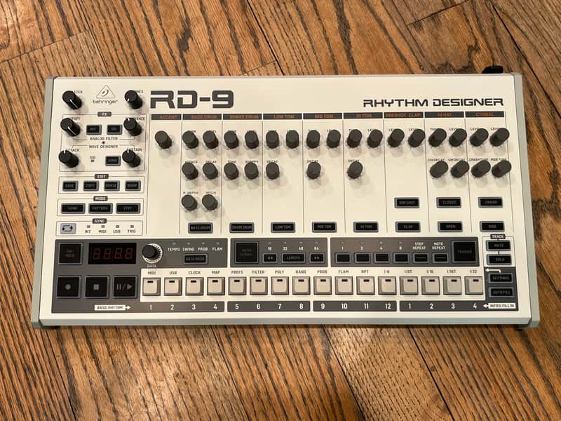 Behringer RD-9 Rhythm Designer 2021 - Present - Silver image 1