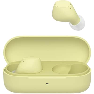 Sony WF-C510 Truly Wireless Earbuds, Yellow Bundle with Deco 6 Pairs of Earbud Tips image 6