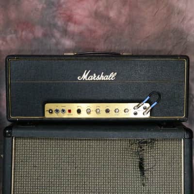 Marshall JMP 1959 MK II Super Lead 2-Channel 100-Watt Guitar Amp Head 1975 - 1981 Black image 1