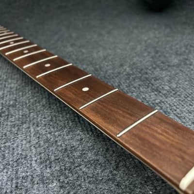 Electric bass guitar neck/T 20250205 (21frets  ) maple/Purple core wood image 13