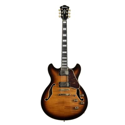 Ibanez Artcore Expressionist AS93FM-VLS Violin Sunburst - Semi Acoustic Guitar image 2