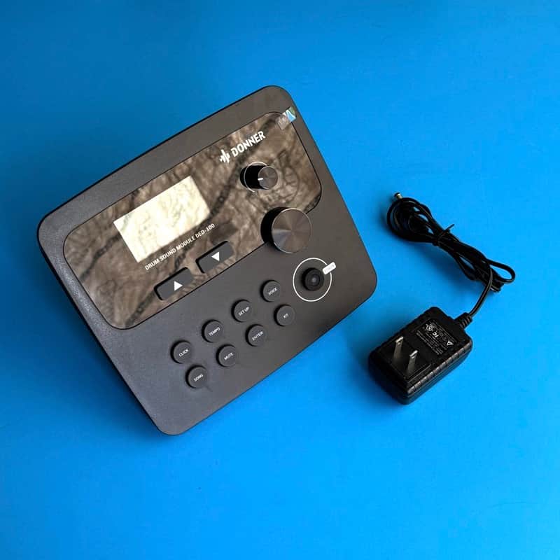 DONNER DED-100 Electronic Drum Part: Sound Processor Module w/AC Adapter image 1