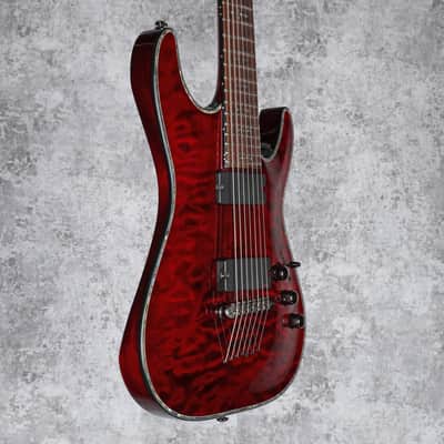 Schecter Hellraiser C-7 Black Cherry 2019 image 4