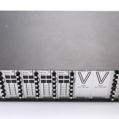 Simmons SDSV Electronic Analog Modular Drum Synthesizer w/ XLR Cables #50522 image 6