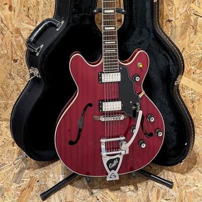 Pre Owned Guild 2014 Newark St. Collection Starfire V - Cherry Red Inc. Case image 5