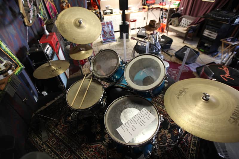 Ludwig SPARKLE BLUE 1969/70 - SPARKLE BLUE image 1