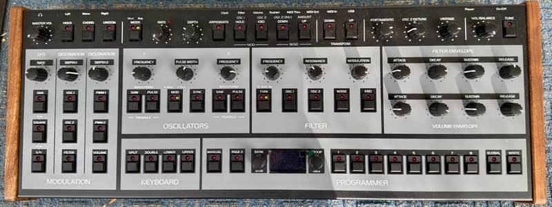 Oberheim OB-X8 Desktop 8-Voice Synthesizer 2022 - Present - Black with Wood Sides