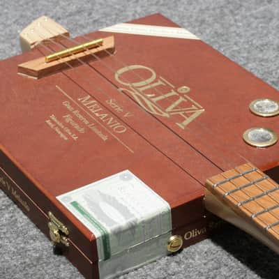 Oliva Acoustic Cigar Box Ukulele by D-Art Homemade Guitar Co. image 1