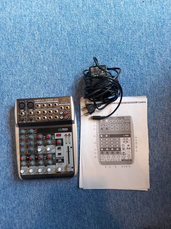 Behringer Xenyx Q1002USB 10-Input Mixer with USB Interface 2012 - Present - Standard image 1