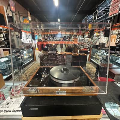 VPI HW-19 Mk IV Turntable, Morch DP-8 Tone Arm, Custom Bright Star Audio Black Sand-Filled Plinth image 10