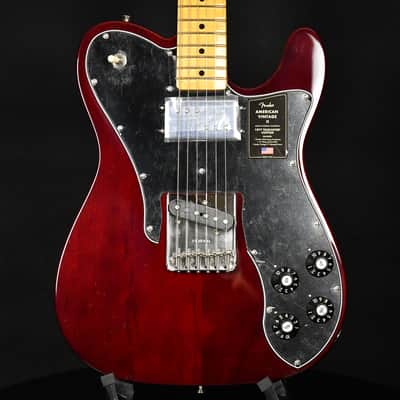 Fender American Vintage II 1977 Telecaster Custom Maple Fingerboard Wine (VS221451) image 1