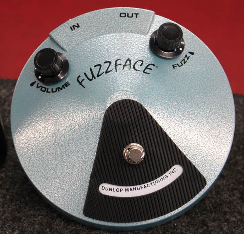 Dunlop JHF1 Jimi Hendrix Signature Fuzz Face Blue Guitar Effects Pedal w/Box image 1