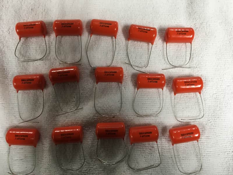 Sprague Orange Drop 418p .1uf 600v Capacitors image 1