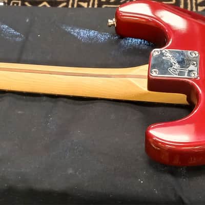 Fender USA 50th anniversary stratocaster 1996 - Metallic red image 5