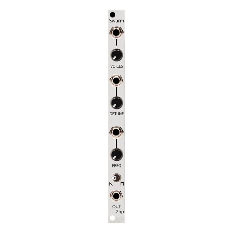 2hp Swarm Eurorack Oscillator Module (Silver) image 1