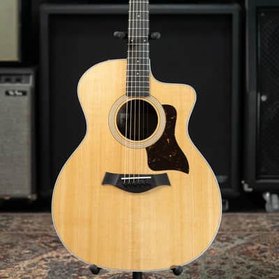 Taylor 214ce Grand Auditorium Acoustic/Electric Guitar with Gig Bag image 3