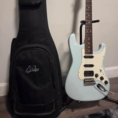 Suhr Classic Pro HSS with Rosewood Fretboard 2016 Sonic Blue image 3