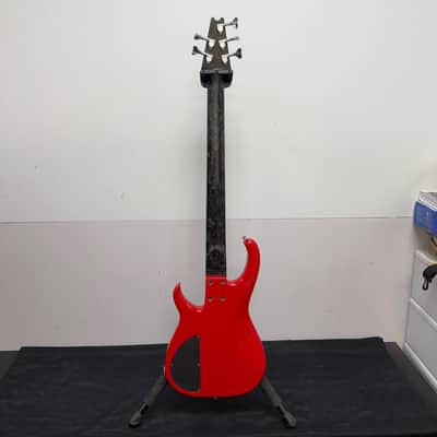 Vintage Modulus Quantum V 5-String Active Electric Bass Guitar Carbon Fiber Neck with Original Case 1989 image 14
