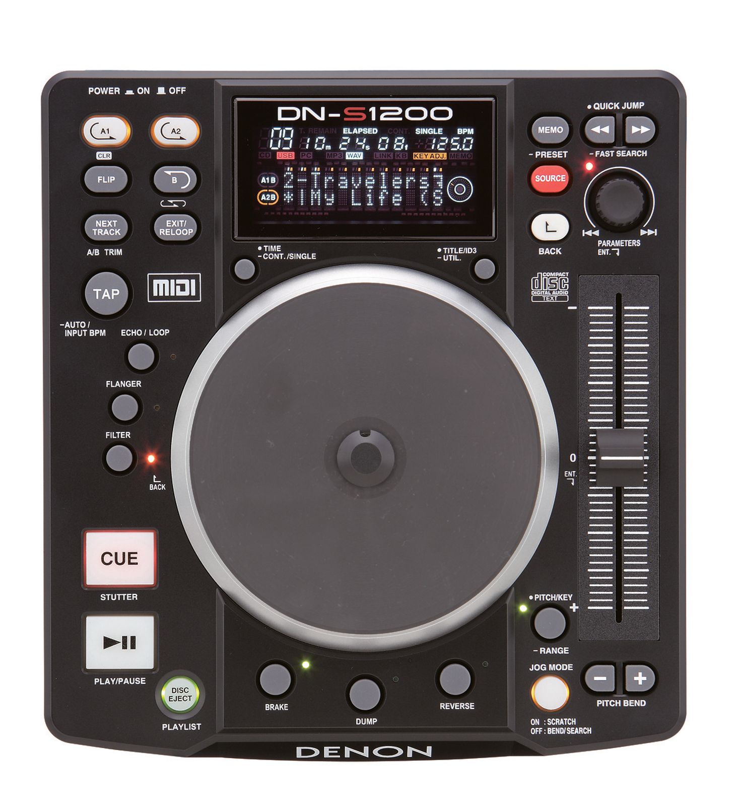 Denon DNS-1200 Compact Media Player/Controller | Reverb