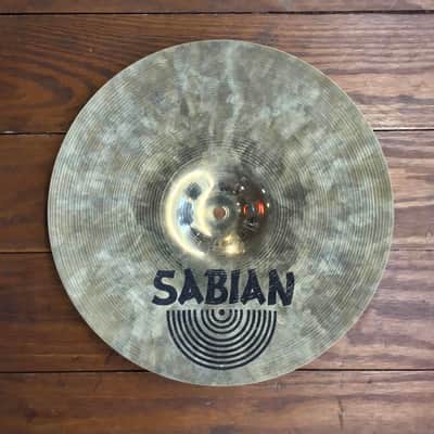 USED Sabian AA 14" Thin Crash Cymbal (Brilliant) image 2
