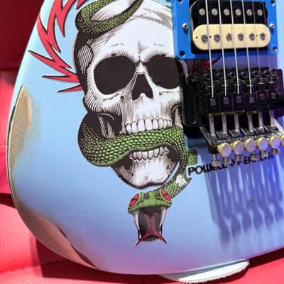 Charvel Charvette 1980-1990 - Matte Sky Blue image 2