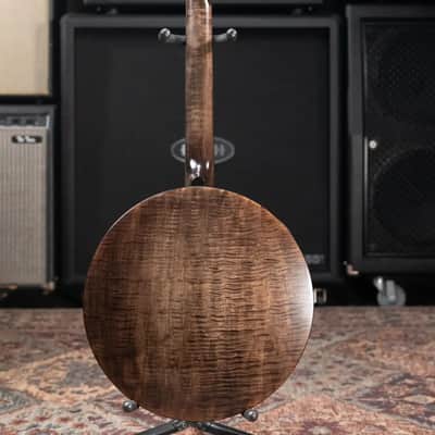 OME Banjos Gold Hill Vintage Alpha 5-String Resonator Banjo with Hardshell Case image 11