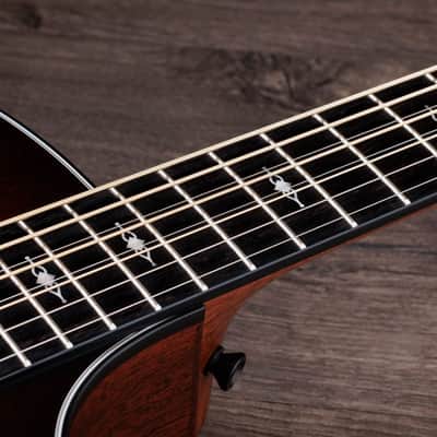 Taylor 324ce Baritone-8 LTD Grand Auditorium, Tropical Mahogany Top, Back & Sides with Hardshell Case image 6