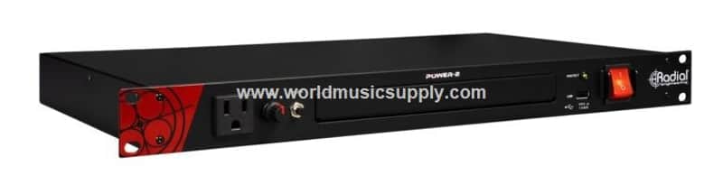 Radial Engineering Power-2 Rackmount 9 Outlet Surge Suppressor Power Conditioner image 1
