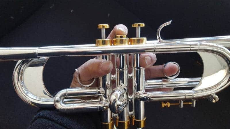 Berkeleywind Bb C Trumpet (Silver) w/D2H Heavy Cap Mouthpiece (Moneet style) image 1