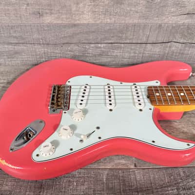 Fender Custom Shop '62 RI Stratocaster Relic 2006 - Faded Fiesta Red image 3