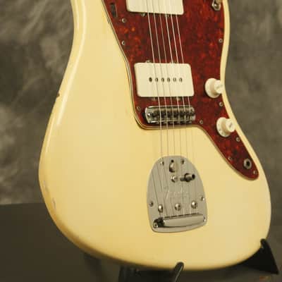 original 1964 Fender JAZZMASTER Olympic White w/matching headstock image 9