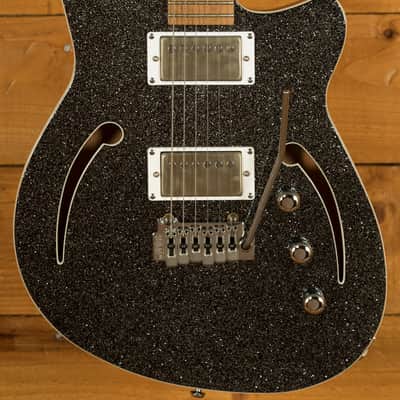 Reverend Kingbolt Air HH - Roasted Maple - Black Sparkle image 1