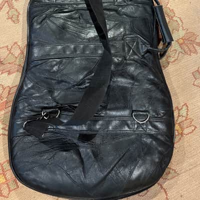 Vintage 80s-90s Rok Sak Patchwork Leather gig bag for Fender P Bass image 7