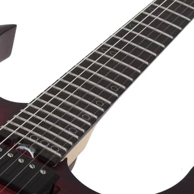 Schecter Sunset-6 Extreme Scarlet Burst image 11
